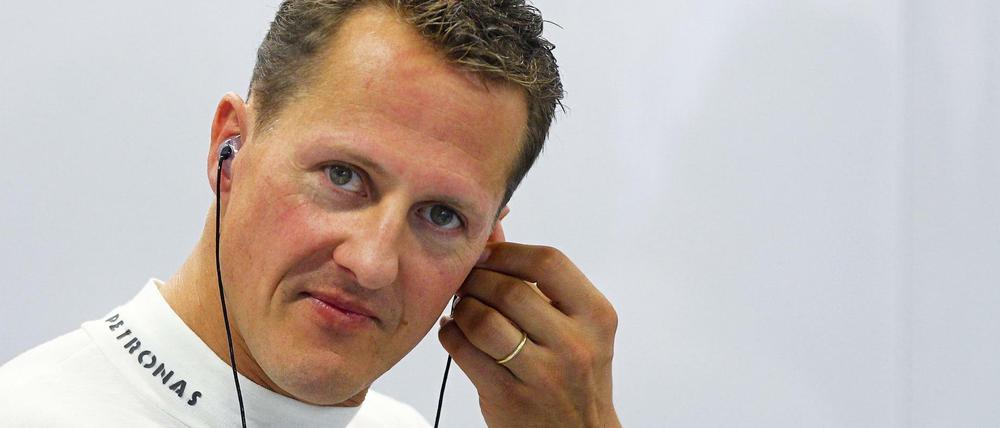 Der Formel-1-Fahrer Michael Schumacher im September 2012.