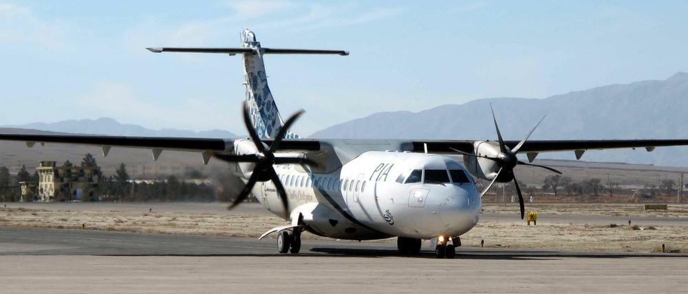 Eine Maschine vom Typ ATR-42 der Pakistan International Airlines ist am Mittwoch im Nordwesten des Landes abgestürzt. 