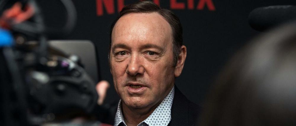 Hollywood-Star Kevin Spacey - Netflix kündigte inzwischen an, die Serie "House of Cards" einzustellen, in der Spacey die Hauptrolle spielt.
