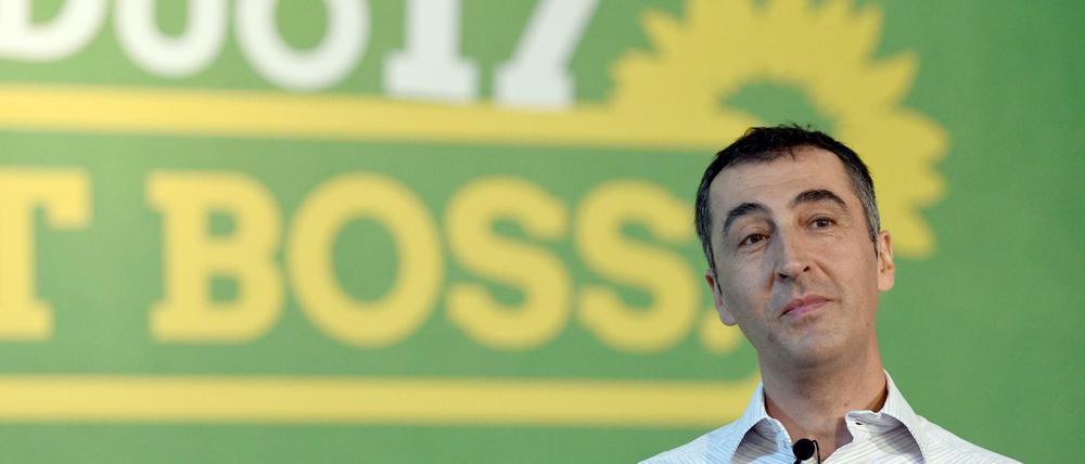 Cem Özdemir, Bundesvorsitzender und Spitzenkandidat der Grünen.