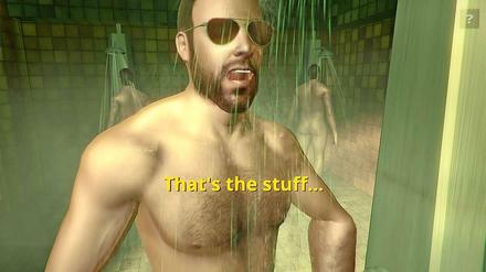 "Rinse and Repeat" ist ein Cruising-Simulator, in dem man Männern unter der Dusche begegnet.