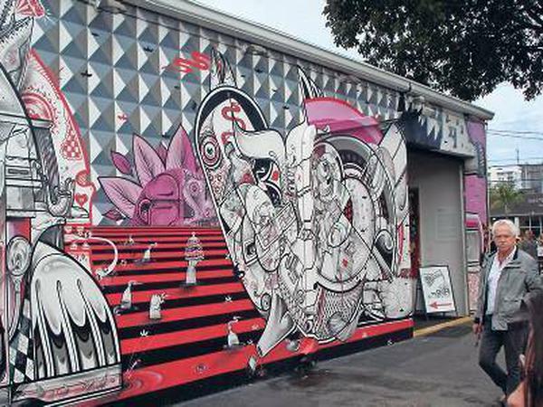 Miamis West Side Gallery. Geniale Pilgerstätte für alle Street-Art-Fans.