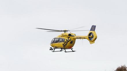 Rettungshubschrauber, Hubschrauber, Helikopter, ADAC, Klinikum, Potsdam, 24.12.2019 Foto: Sebastian Gabsch PNN