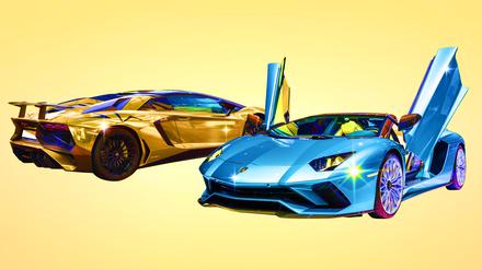 Lamborghinis sind im Clan-Milieu beliebt.