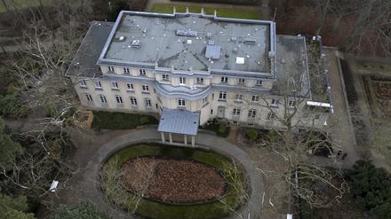 Das Haus der Wannseekonferenz: Hier schmiedeten die von Adolf Hitler geführten Nazis am 20. Januar 1942 Pläne zur Vernichtung der jüdischen Bevölkerung Europas.