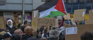 In Nürnberg: Solidarität mit den Menschen in Gaza.