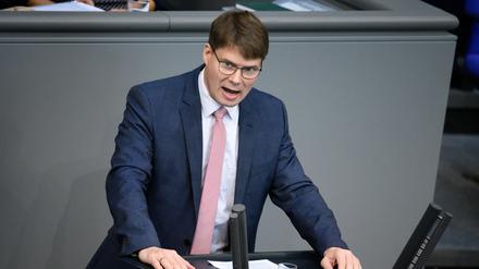 Steffen Kotré (AfD) ist Bundestagsabgeordneter und will Landrat in Dahme-Spreewald werden.