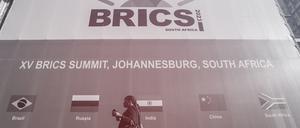 Die Brics-Staaten – Brasilien, Russland, Indien, China und Südafrika – treffen sich mit weiteren Vertretern des Globalen Südens zum Gipfel in Johannesburg.