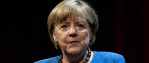 Die ehemalige Bundeskanzlerin Angela Merkel bei einem Auftritt in Berlin. 