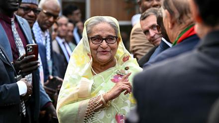 Bangladeschs Ministerpräsidentin Sheikh Hasina.