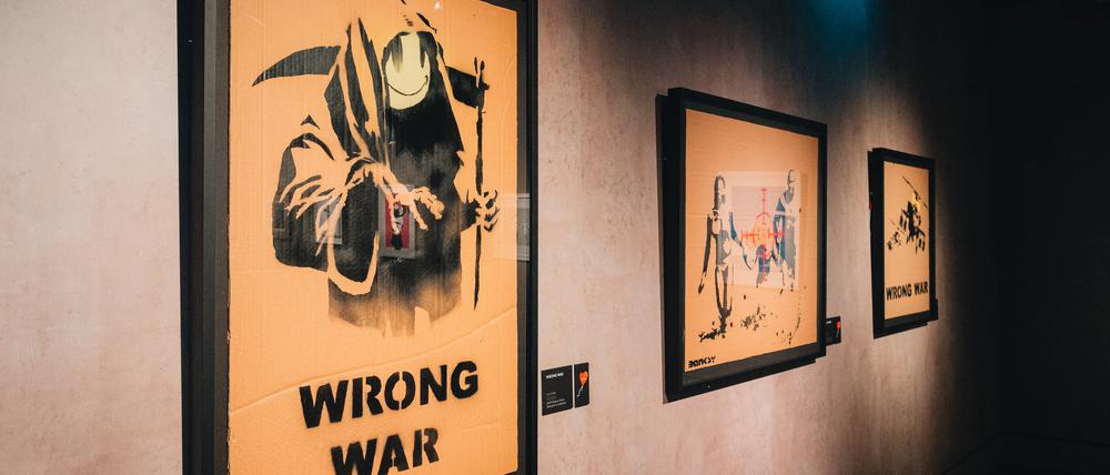 Spanische Polizei zerschlägt Banksy-Fälscherring