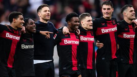 Bayer Leverkusen besticht in dieser Saison auch durch einen großartigen Teamgeist.