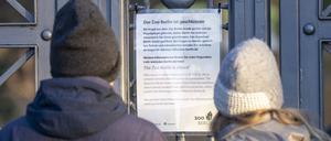 Der Zoologische Garten in Berlin ist wegen eines Falls von Geflügelpest auf unbestimmte Zeit geschlossen. 
