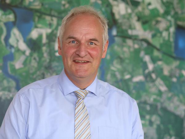 Bernd Rubelt, parteiloser Beigeordneter für Stadtentwicklung, Bauen, Wirtschaft und Umwelt in Potsdam