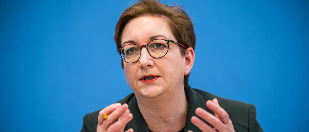 Die Bundesbauministerin Klara Geywitz (SPD).