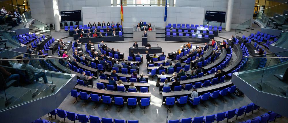 Im Bundestag ist der Etat für 2023 vollendet worden.