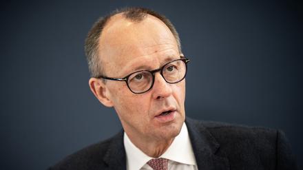 Der CDU-Vorsitzende Friedrich Merz.