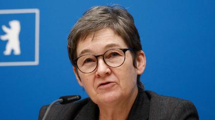 Ulrike Gote (Grüne), Gesundheitssenatorin von Berlin.