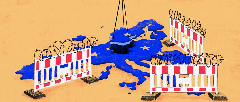 Festung Europa? Die EU finanziert nun doch Grenzzäune.