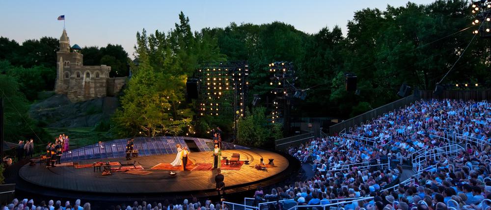 Das Delacorte Theater im Central Park ist eine der Hauptbühnen des „Unter the Radar“-Festivals. 