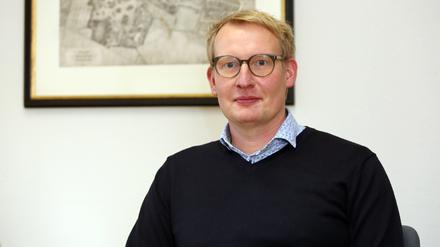 Marc Jumpers leitet die Untere Denkmalschutzbehörde der Landeshauptstadt Potsdam.