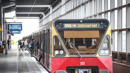 S-Bahn Zug der Berliner S-Bahn