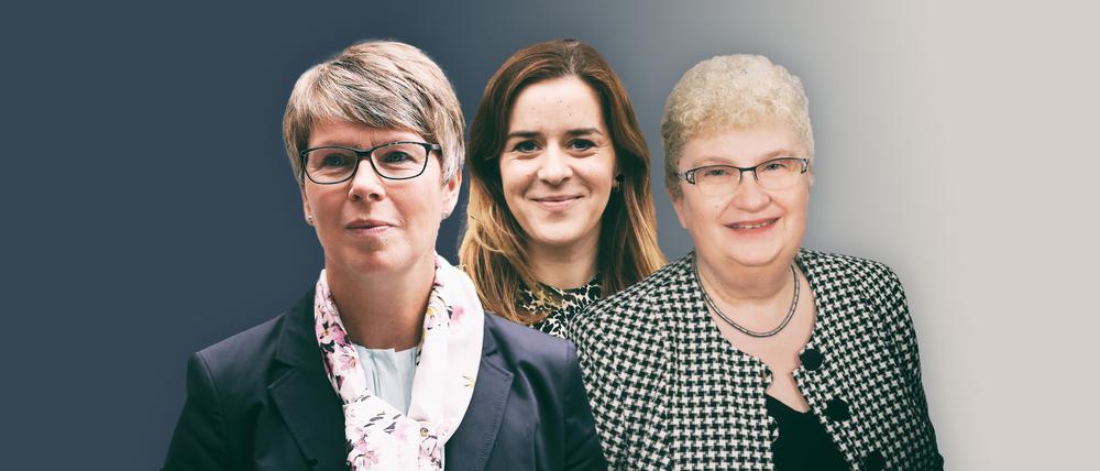 Die Netzwerkerinnen: Die Bürgermeisterinnen Kerstin Hoppe, Kathrin Neumann, Dittgard Hapich (v.l.).