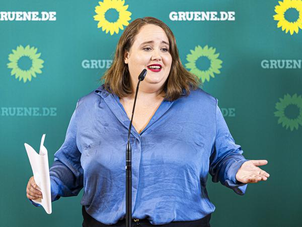 Ricarda Lang, Bundesvorsitzende von Bündnis 90/Die Grünen