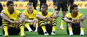 Die Profis von Borussia Dortmund sind tief frustriert.