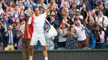 Ein ganz Großer hört auf: Roger Federer.