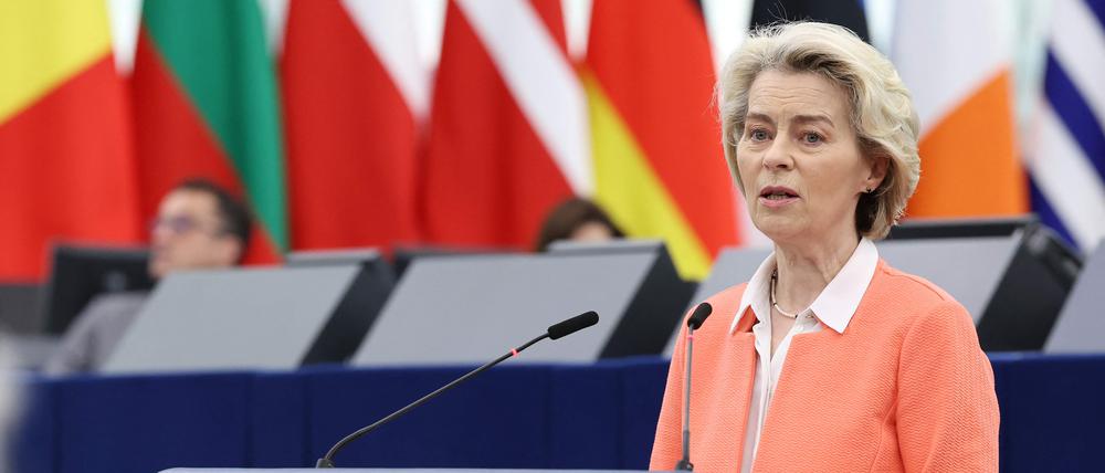EU-Kommissionschefin Ursula von der Leyen. 