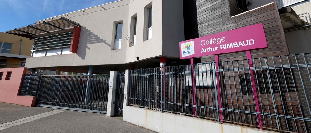 Das Schulgebäude in Montpellier, wo eine Schülerin fast tot geprügelt wurde. 