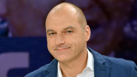 Frank Stauss, SPD-Wahlkampfmanager, bei Maybritt Illner