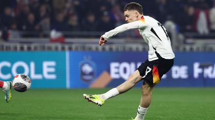 Florian Wirtz erzielte unmittelbar nach dem Anstoß das 1:0 für das deutsche Team.