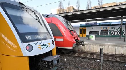 Odeg-Züge sollen am Donnerstag und Freitag fahren.
