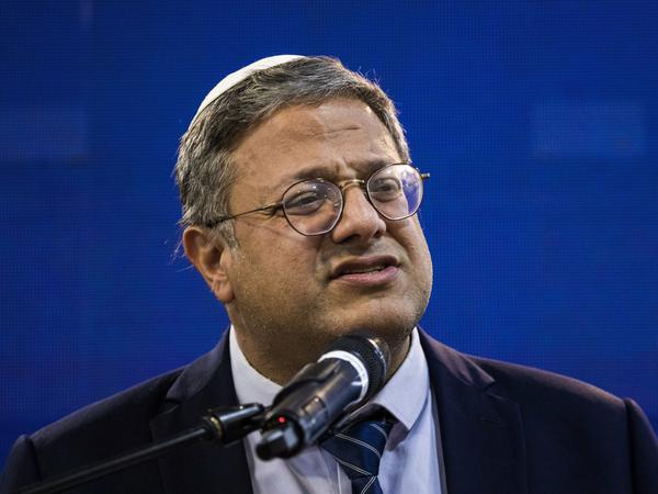 Er will Minister in einer künftigen Regierung unter Benjamin Netanjahu werden: Itamar Ben Gvir, Vorsitzender der rechtsextremen israelischen Partei Otzma Yehudit (Jüdische Kraft).