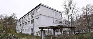 800 der ukrainischen Geflüchteten in Potsdam wohnt in einer Unterkunft, unter anderem hier in der Gemeinschaftsunterkunft an der Pirschheide.