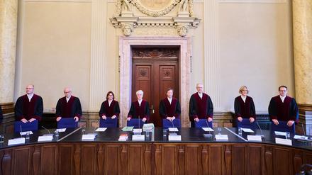 Der Verfassungsgerichtshof, als er noch voll besetzt war. 