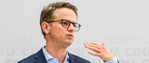 Will stärker gegen Antisemitismus in Deutschland vorgehen: CDU-Generalsekretär Carsten Linnemann.