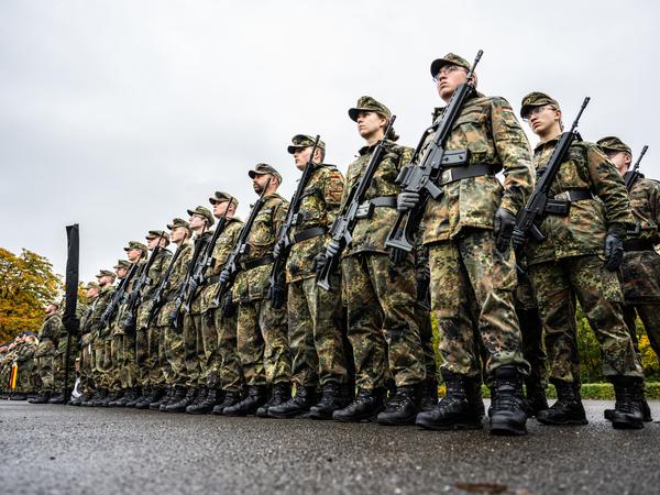 Der Generalleutnant der Bundeswehr fordert „deutlich mehr“ Soldaten für die Bundeswehr. 