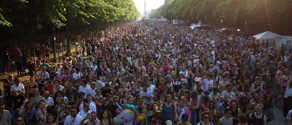 Hunderttausende nahmen am Berliner CSD im vergangenen Jahr teil.