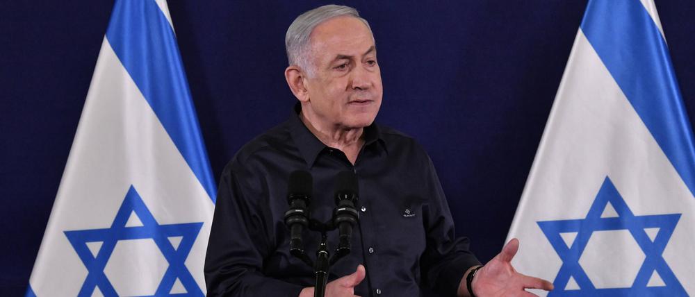 Benjamin Netanjahu am 19. November 2023.
