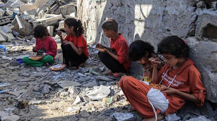 Not und Elend im Gazastreifen hat vor allem für Kinder verheerende Folgen.