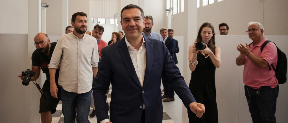 Alexis Tsipras ist zurückgetreten.