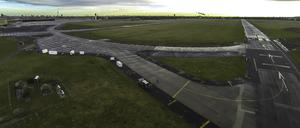 Luftaufnahme des stillgelegten Flughafen Tempelhof. Foto: imago/Kraehn.