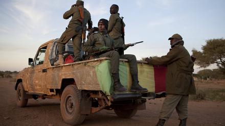 Auch Soldaten kamen in Mali bei den Angriffen ums Leben.