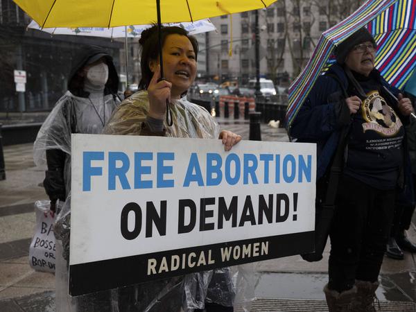 In den USA ist das Recht auf Abtreibung ein wichtiges Wahlkampfthema. 