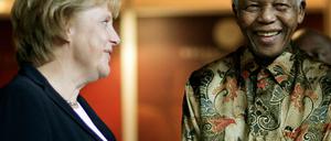 Merkel bei Mandela