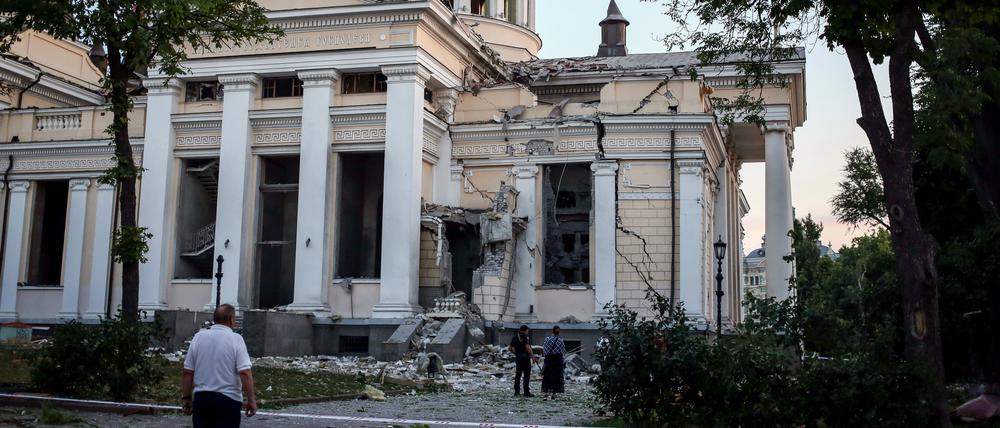 Die Angriffe auf die Verklärung-Christi-Kathedrale in Odessa zielen auf das Herz der ukrainischen Kultur.