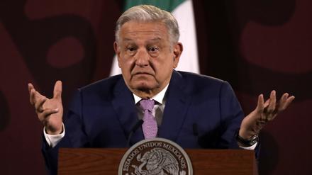 Andres Manuel Lopez Obrador,
Präsident von Mexiko.